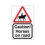 Picture of Horses on road sign