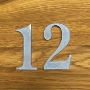 Picture of Slate Effect Front Door House Numbers