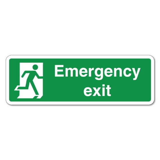 Picture of Emergency Exit vinyl sticker