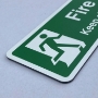 Picture of Glow in the Dark Emergency exit sign - 3mm Rigid Sign