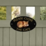 Picture of Please Close The Gate Cute Fox Sign