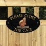 Picture of Red Squirrel Gate Sign