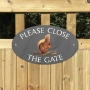Picture of Red Squirrel Gate Sign