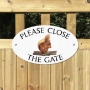 Picture of Red Squirrel Gate Sign