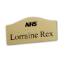 Picture of Brushed gold name badges