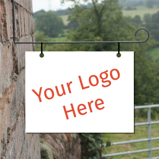 Picture of Rectangular Landscape Hanging Sign, add your own image/photo