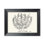 Picture of Vintage Matisse tree in black frame