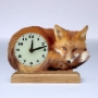Picture of Red Fox Mantel Clock