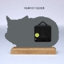 Picture of Red Fox Mantel Clock