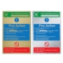 Picture of Classic Brushed METAL Fire Action Point Sign