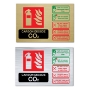 Picture of Fire Extinguisher Type Sign - Brass or Silver