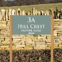 Picture of Entrance sign on oak effect posts