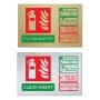 Picture of Fire Extinguisher Type Sign - Brass or Silver