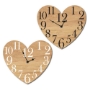 Picture of Wooden Heart Clock