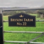 Picture of Classic Curved Top Entrance Farm Gate Sign