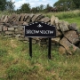 Picture of Curved Classic Top Entrance Sign on Posts 