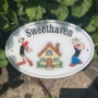 Picture of Oval Personalised Photo House Sign