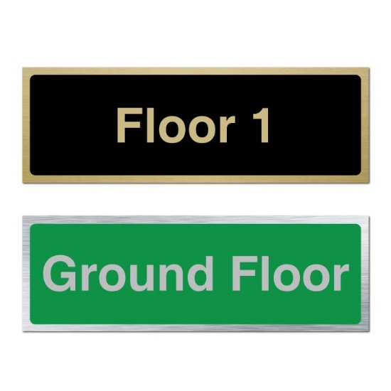 Picture of Floor level indicator signs