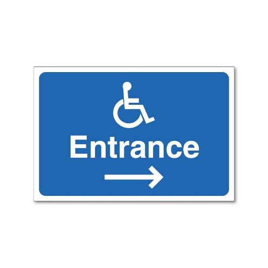 Picture of Disable Entrance right