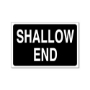 Picture of Swimming Pool Shallow End Sign