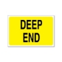 Picture of Swimming Pool Deep End Sign