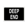 Picture of Swimming Pool Deep End Sign