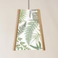 Picture of Oak Ceiling Light, 4 Sided, Woodland fern, Easy Fit