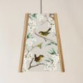 Picture of Oak Ceiling Light, 4 Sided, Blossom branch and bird, Easy Fit