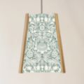 Picture of Oak Ceiling Light, 4 Sided, William Morris Sunflower Easy Fit