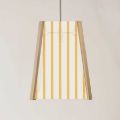 Picture of Oak Ceiling Light, 4 Sided,  French ticking stripe, Easy Fit