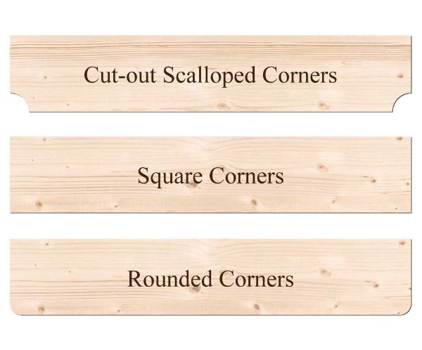 Picture of Cotswold style wooden shelf 