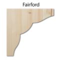 Picture of Wooden corner shapes,  Furniture frame decor mouldings