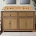 Picture of Wooden decorative shaped splash back