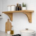 Picture of Cotswold style OAK shelf bracket - Oxhill