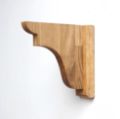 Picture of Cotswold style OAK shelf bracket - Newton Short