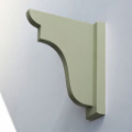 Picture of Cotswold style wooden shelf bracket - Newton Tall