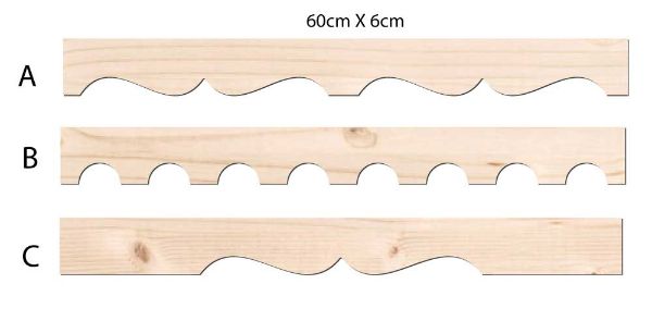 Picture of Wooden decorative trims,  Furniture frame decor moulding