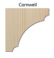 Picture of Wooden corner shapes,  Furniture frame decor mouldings