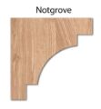 Picture of OAK corner shapes,  Furniture frame decor mouldings