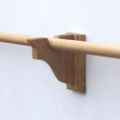 Picture of Heavy duty OAK curtain pole bracket