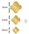 Picture of Motif Brass Backplate
