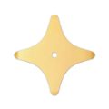 Picture of 4 Point Star Brass Backplate