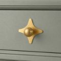 Picture of 4 Point Star Brass Backplate