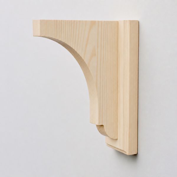 Picture of Cotswold style wooden shelf bracket - Welford Tall 
