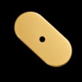 Picture of Handle Knob Brass Backplate 